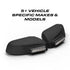 Feniex Q Series Mirror Mount Dimensions