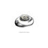 Flare Series Silver Flush Mount Flange