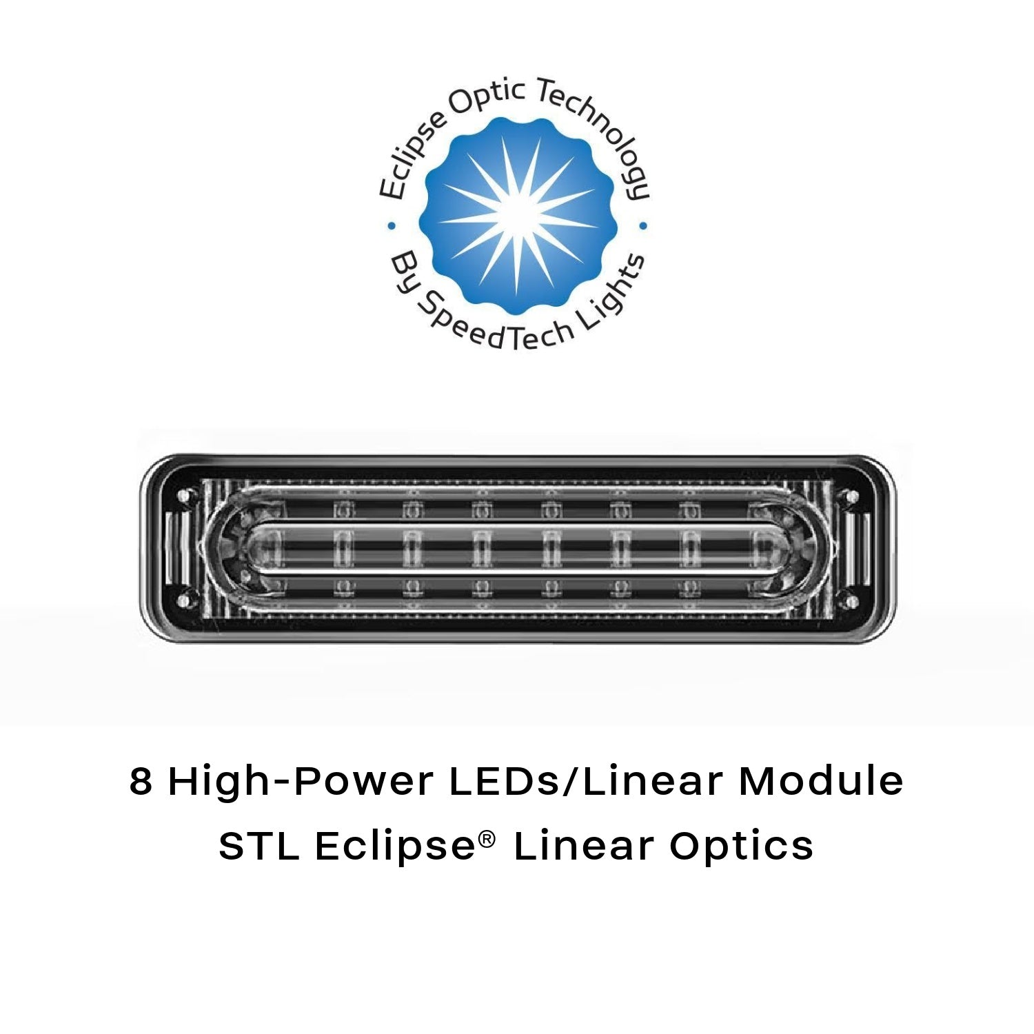 Split Raptor-X Linear LED Windshield Visor Light Bar Module
