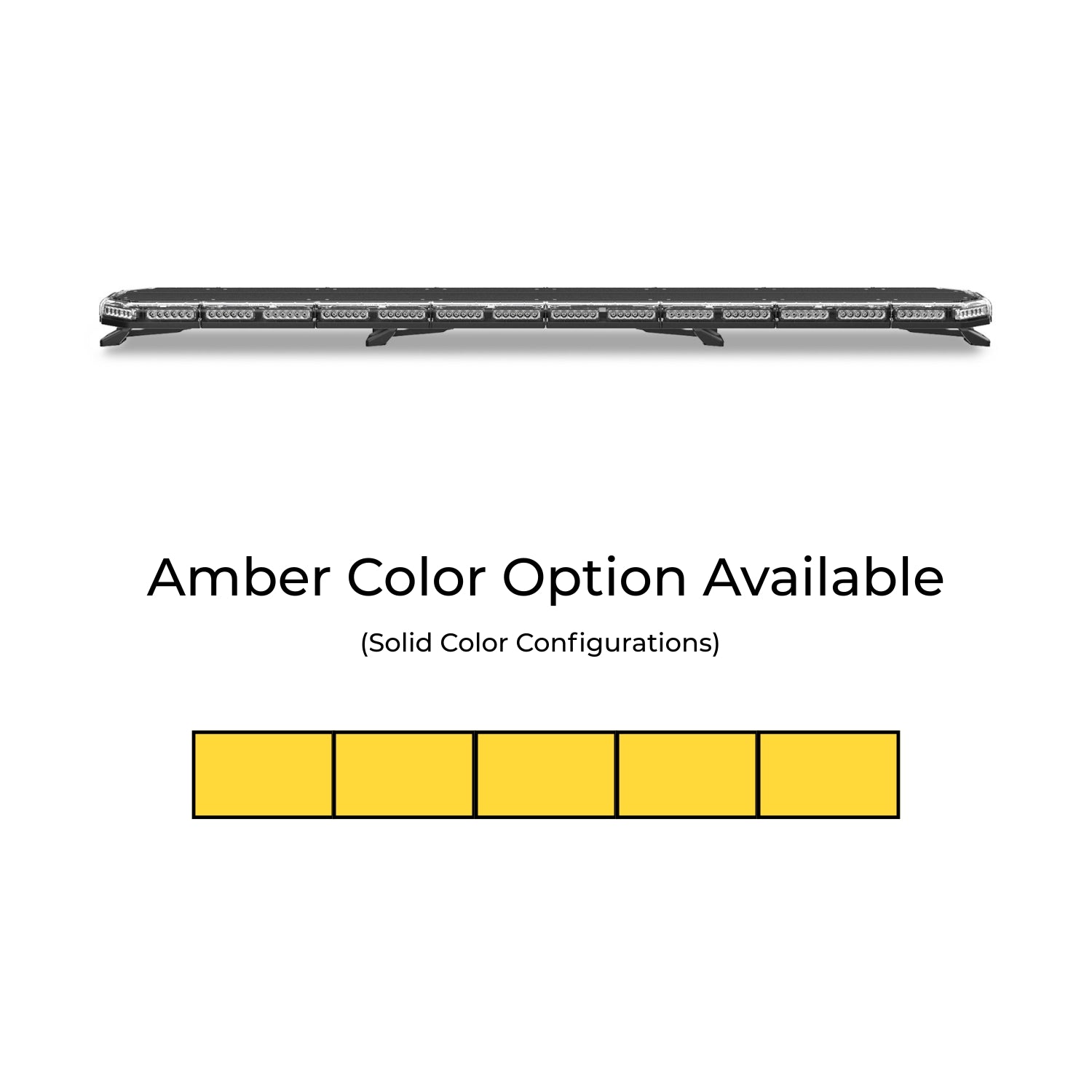 K-Force 63 TIR Full Size Tow LED Light Bar Colors