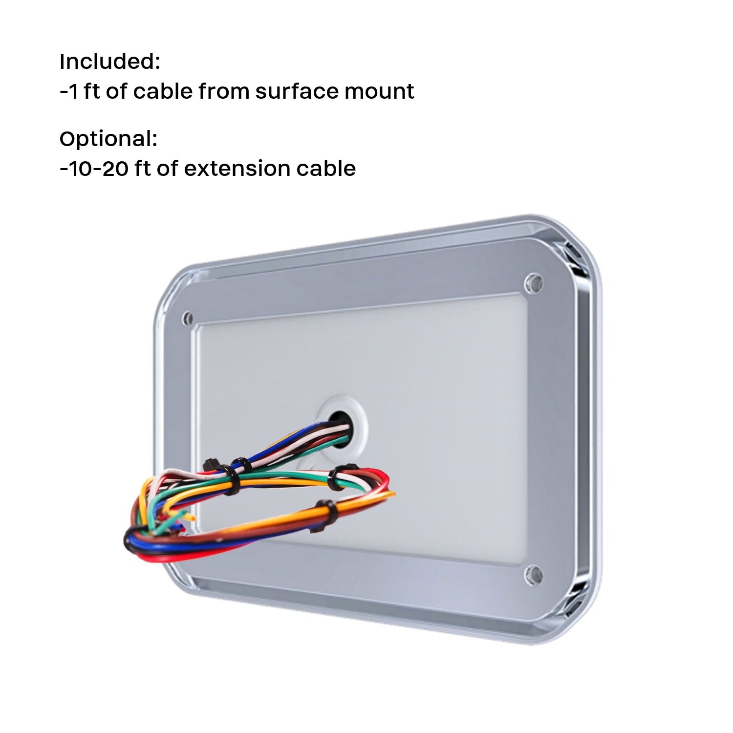 Alpha 6x4 LED Surface Mount Cabling