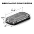 Feniex Quantum 2.0 18" Mini Light Bar Dimensions