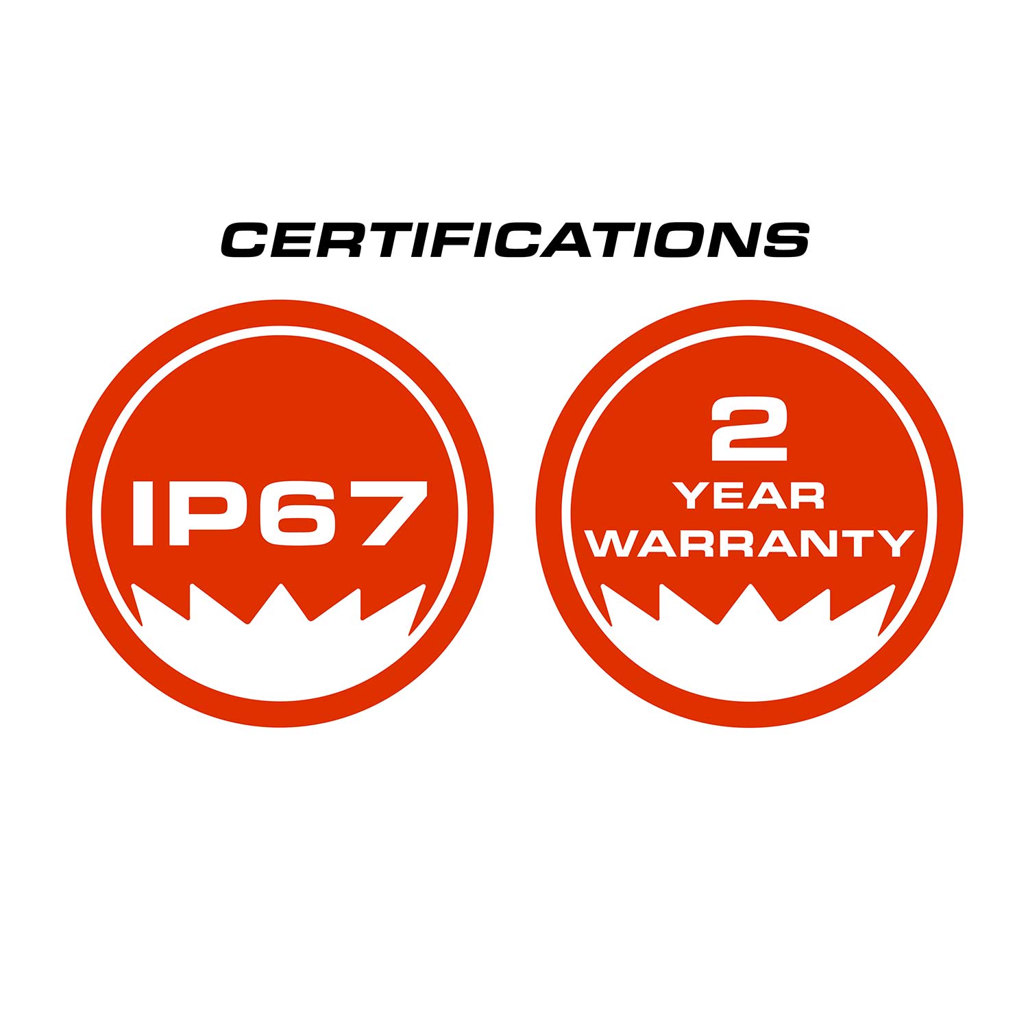 Feniex Hammer Low-Frequency Siren Speaker Certifications