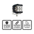 Flash Carbine 140 Degree LED Spotlight Side View