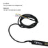 3-Row 48" LED Truck Tailgate Warning Light Bar w/ Reverse STD Cables