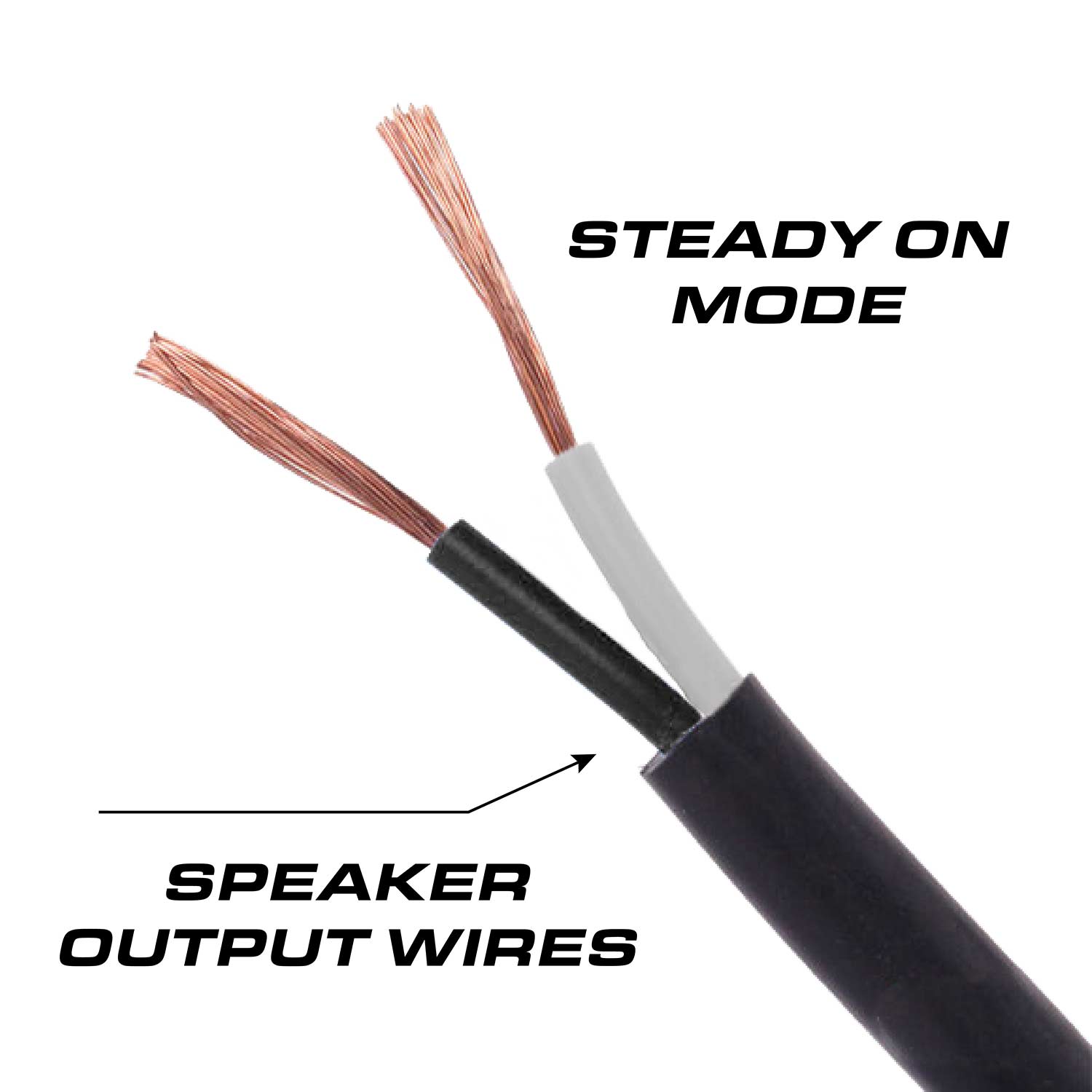 Feniex Cyclops 100-Watt Speaker Cables