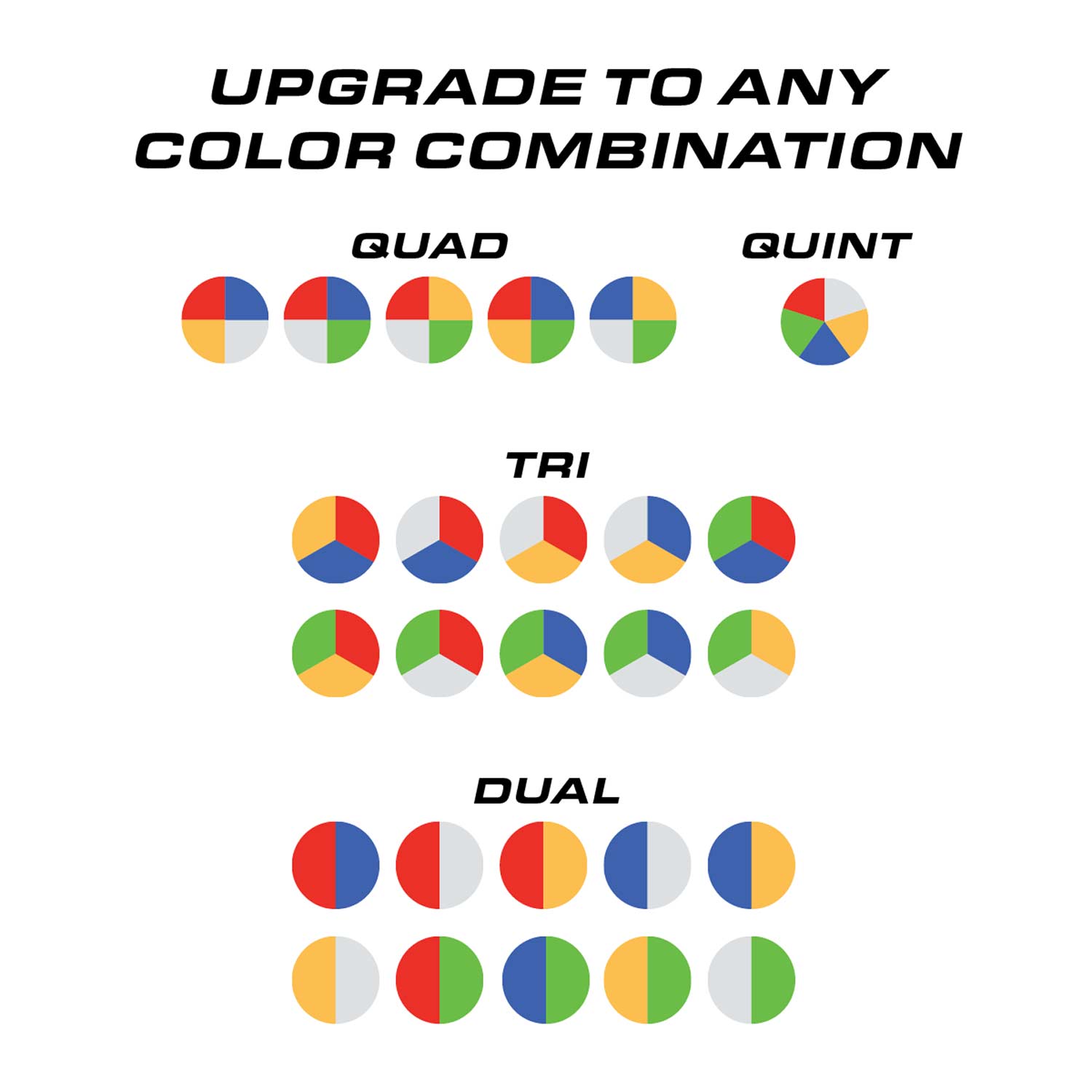 Feniex Quantum 2.0 600 Stick Light Bar Colors
