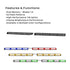 Split Raptor-X TIR Interior LED Visor Light Bar Bottom