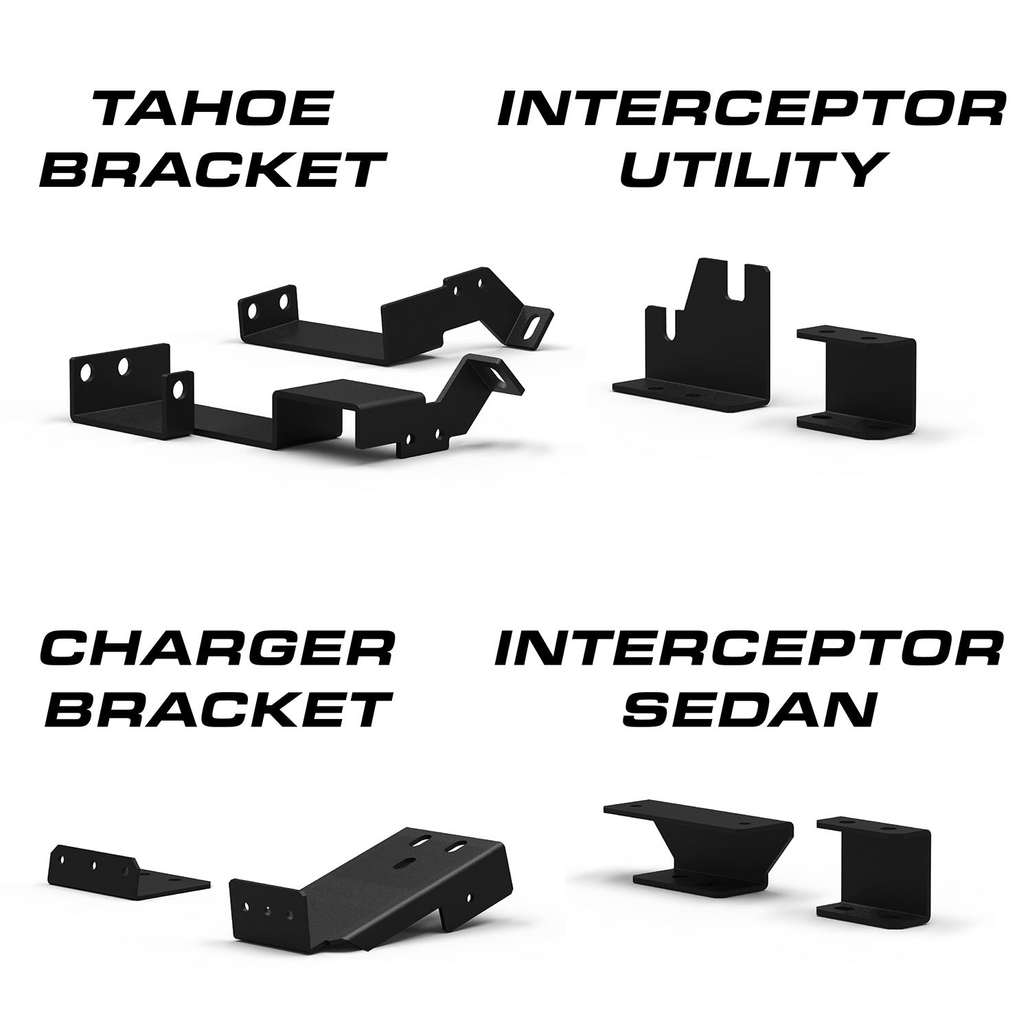 Feniex Hammer Low-Frequency Siren Mount Brackets