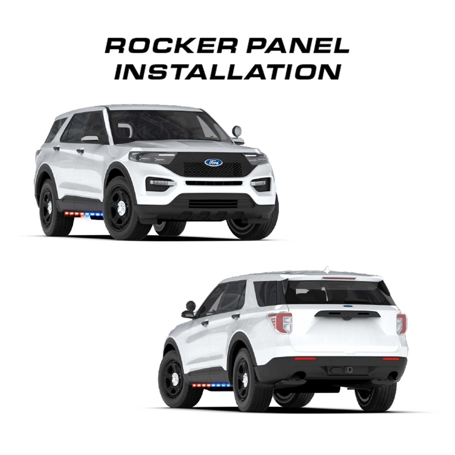 Feniex Quantum 2.0 Running Board Rocker Panel Light Stick Installed
