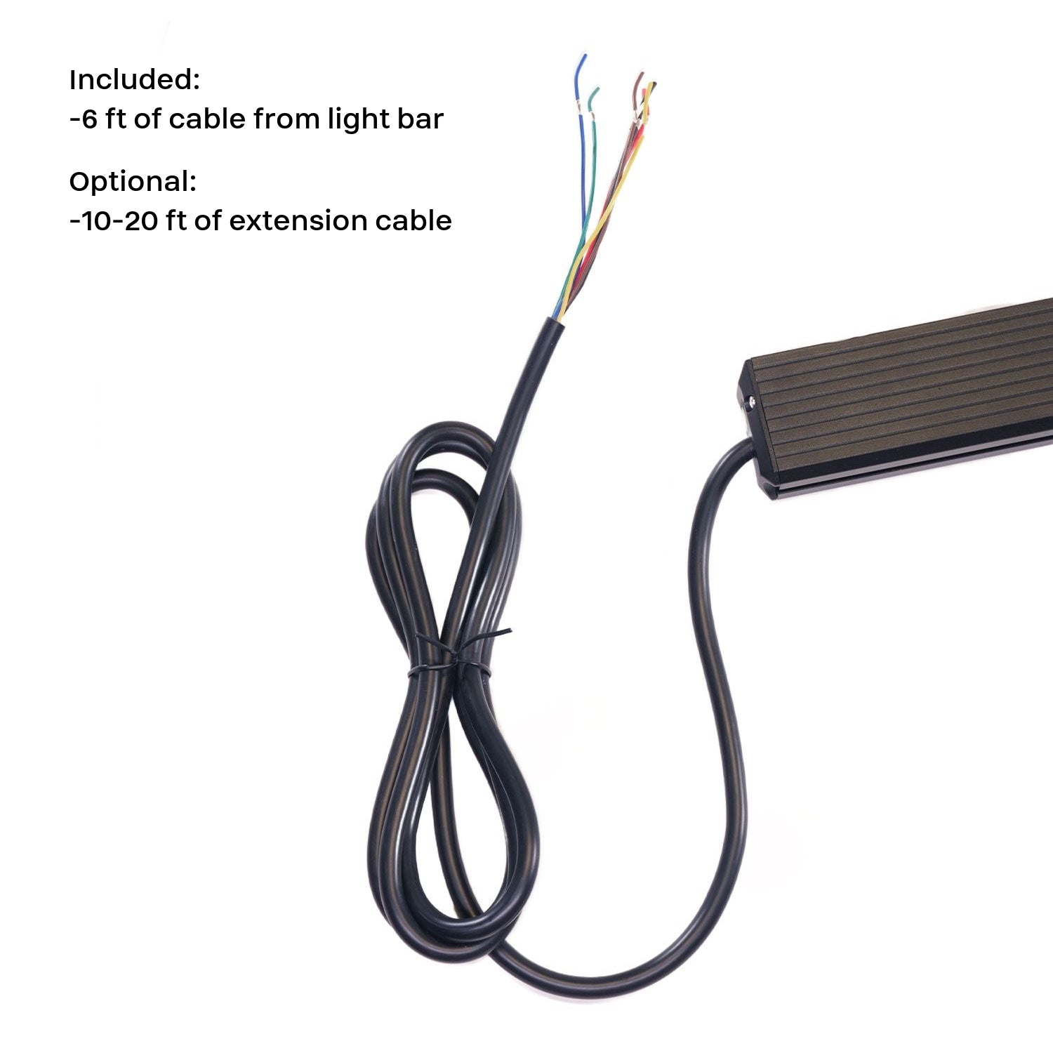 Super Take Down Ceptor TIR 60" LED Running Board Light Stick Car View