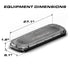 Feniex Quantum 2.0 27" Mini Light Bar Dimensions