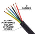 Feniex Quad Q3 LED Surface Mount Grille Light Cables