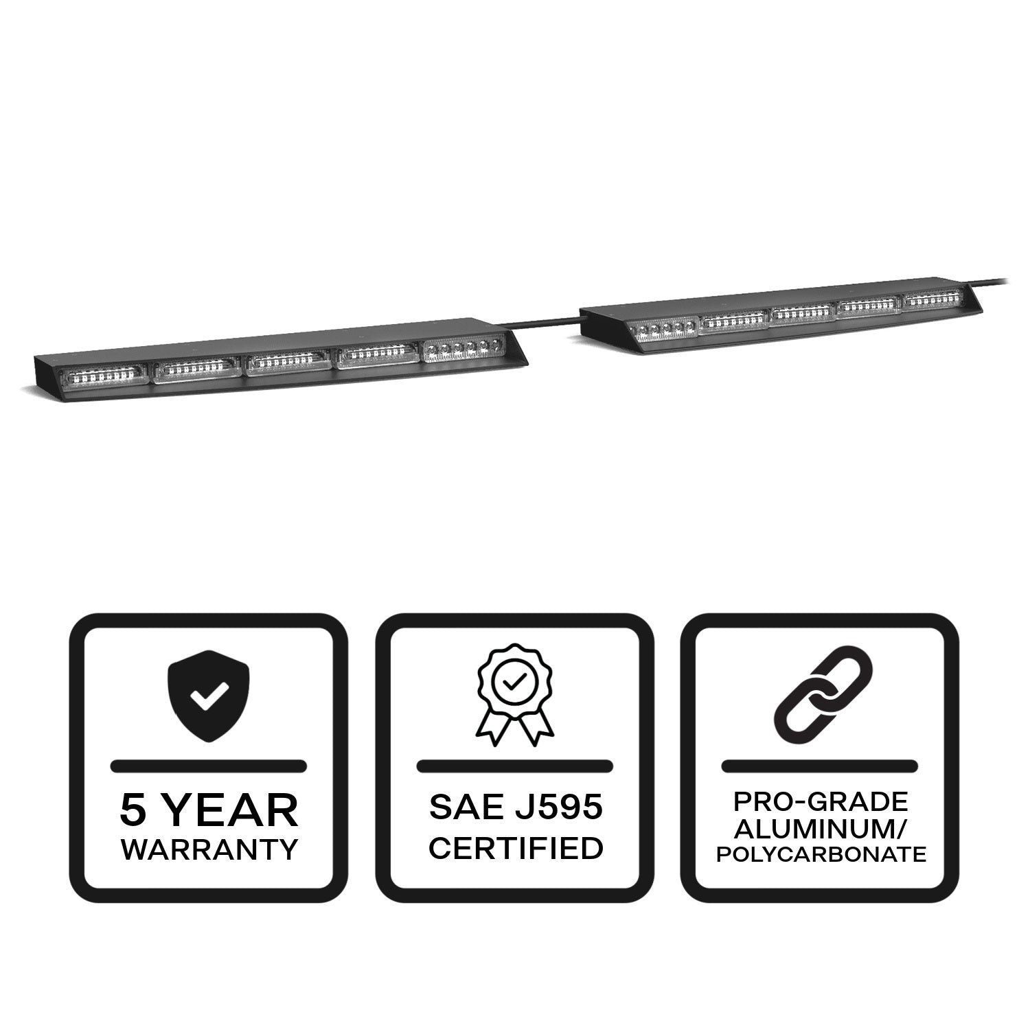 Super Takedown® MultiColor Raptor Elite Virtue-Linear LED Visor Bar (Dual Memory)