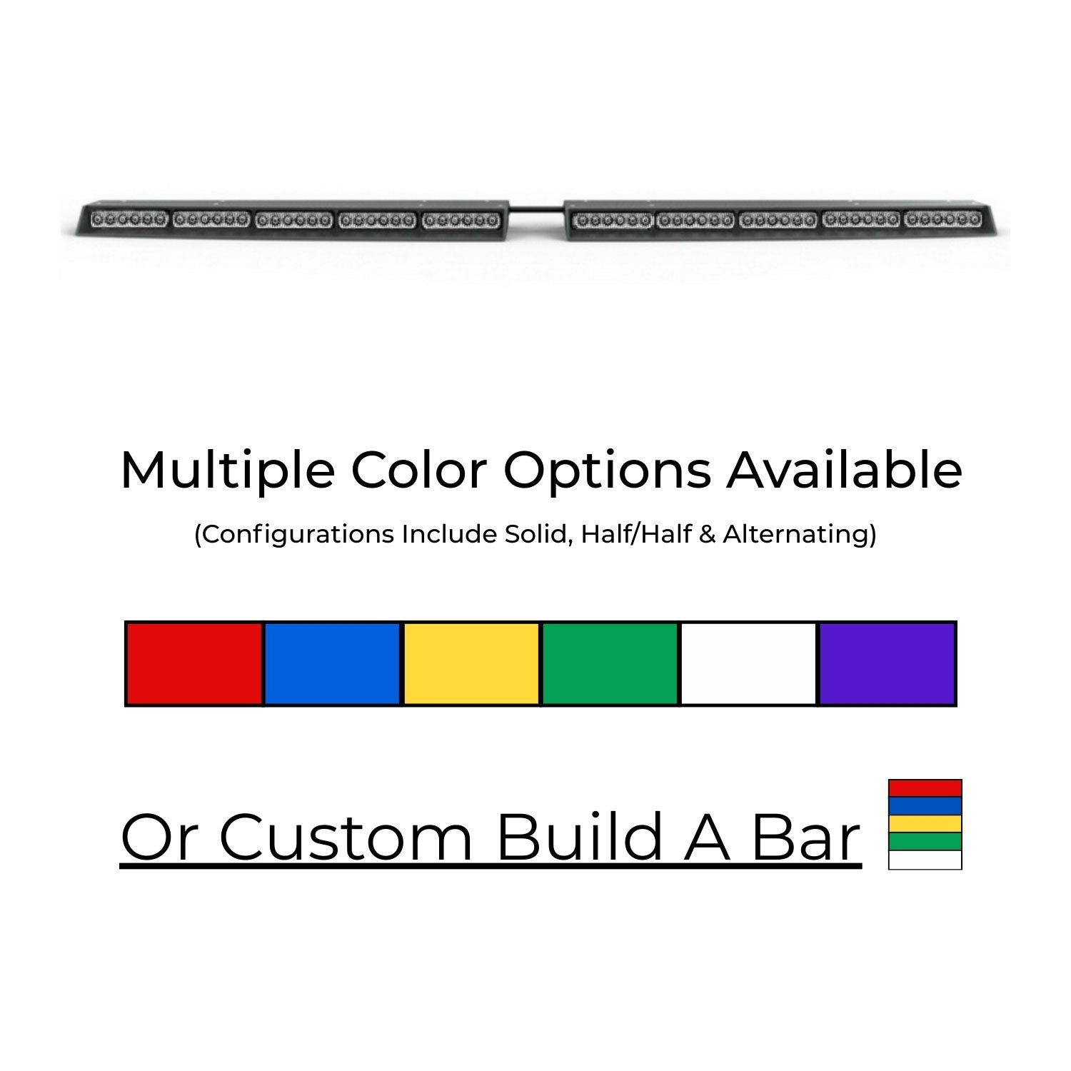Super Take Down Split Raptor TIR Interior LED Visor Light Bar App Photos