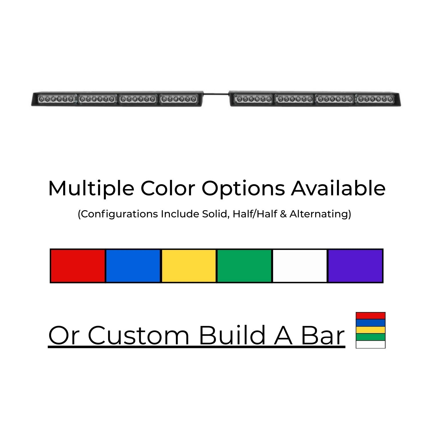 Split Raptor-X TIR Interior LED Visor Light Bar App Photos