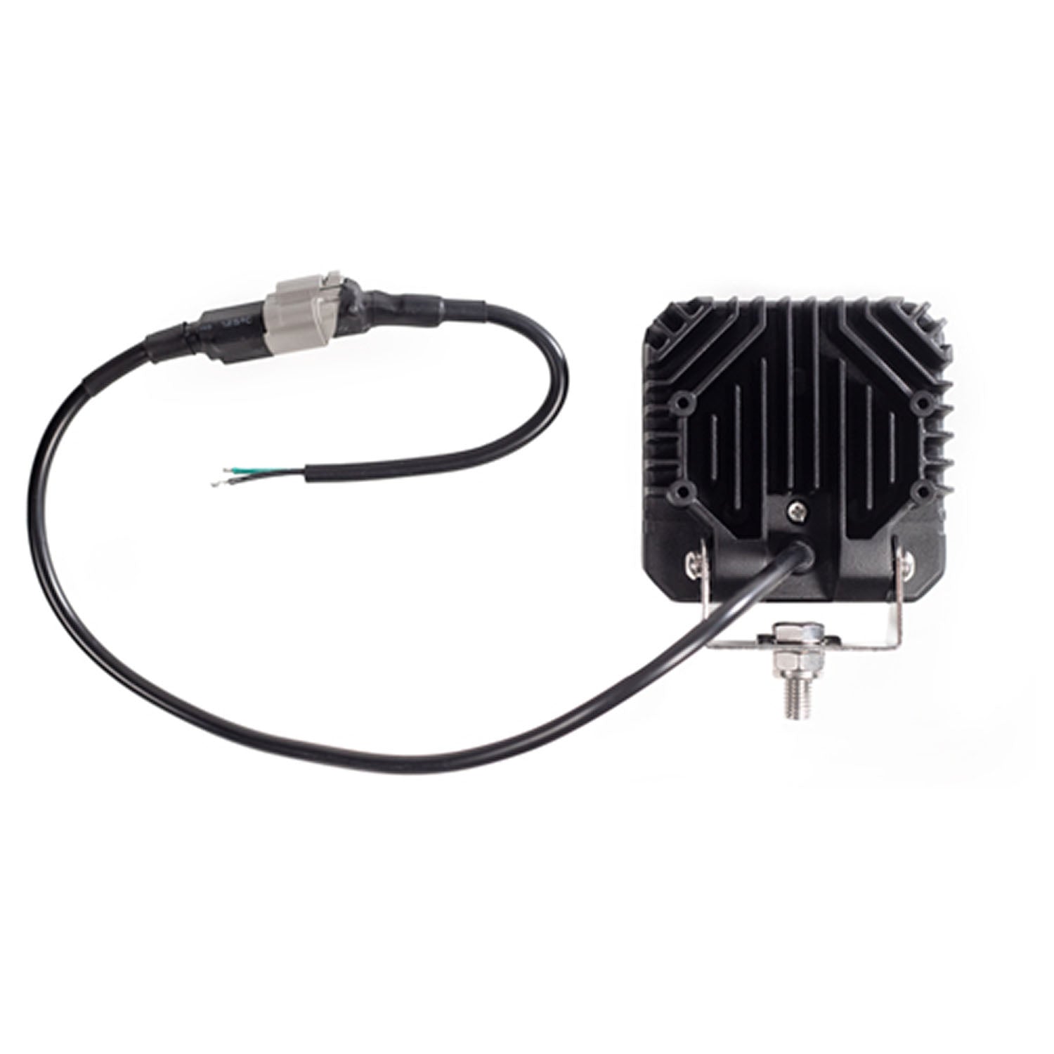Quad Carbine-18 Dual Color 4" Square Off Road LED Floodlight Back