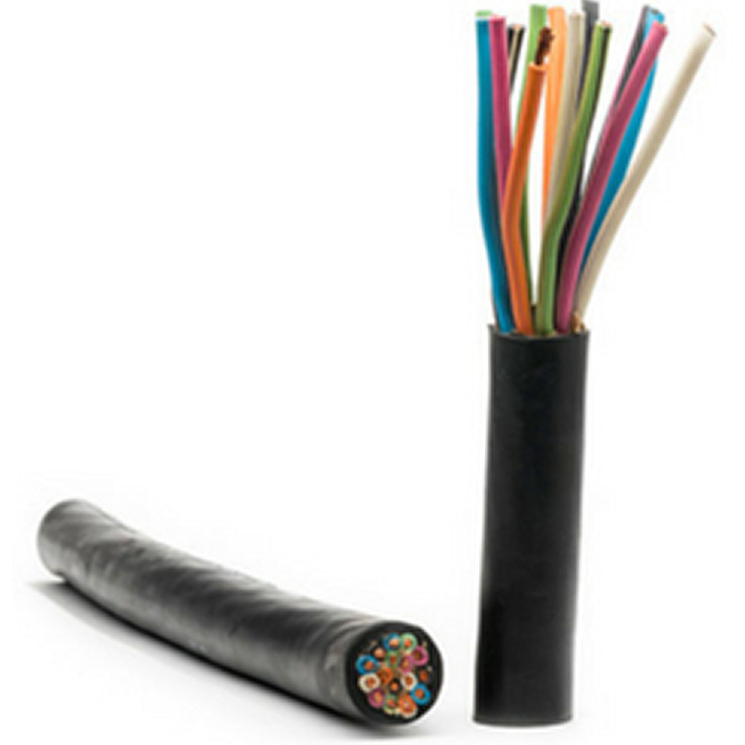 10 gauge 16 conductor extension cable Side View