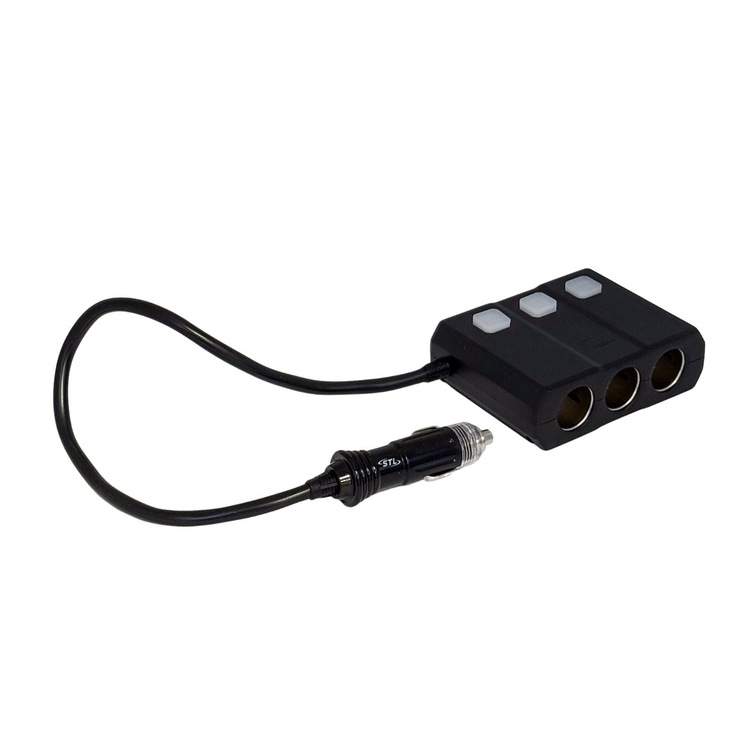 Universal 3 Socket Cig Plug Splitter