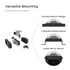 ZX-180 TIR LED Surface Mount Under Mirror Warning Light Brackets