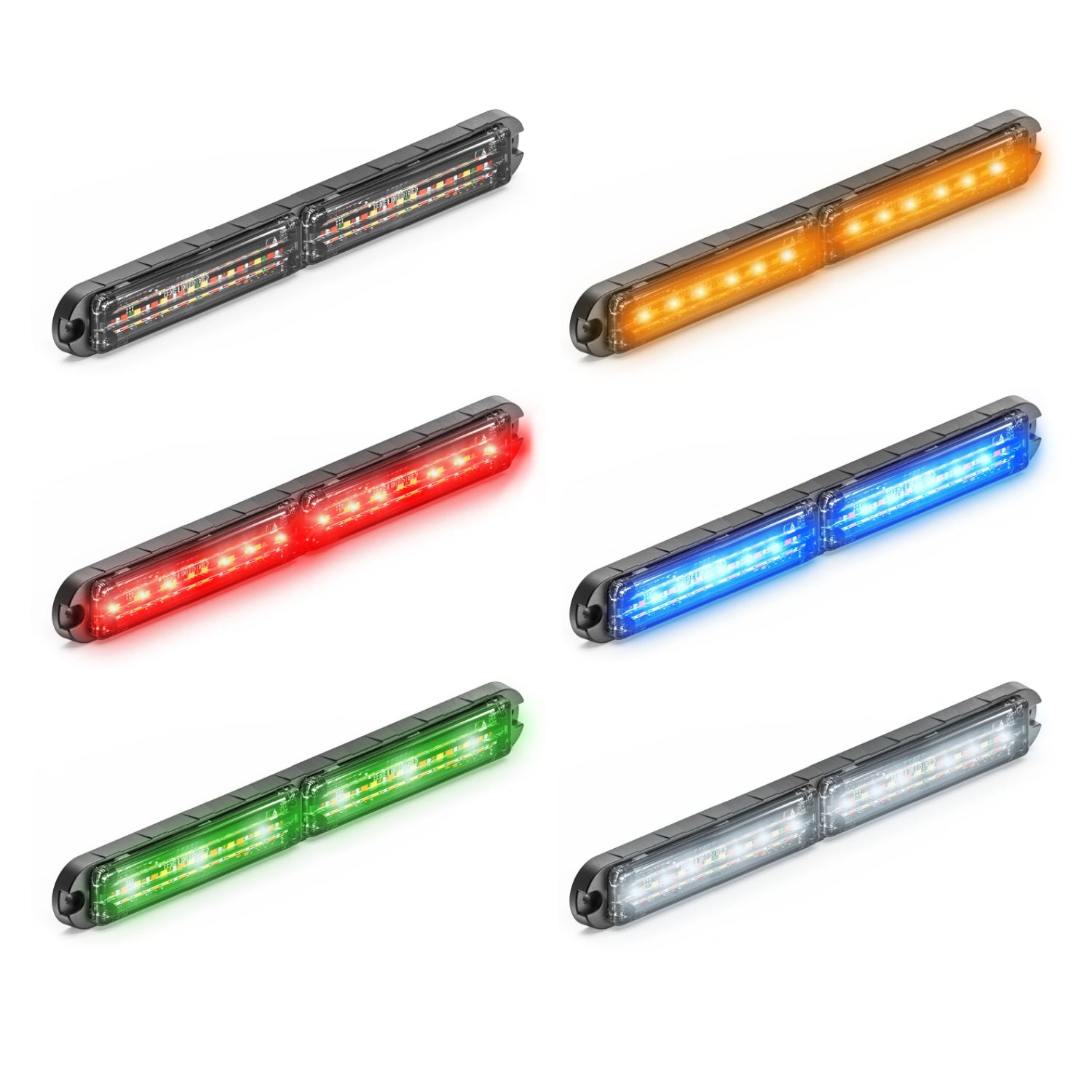 Feniex Q Series Dual Horizontal Wide Flat LED Surface Mount Grille Light Co