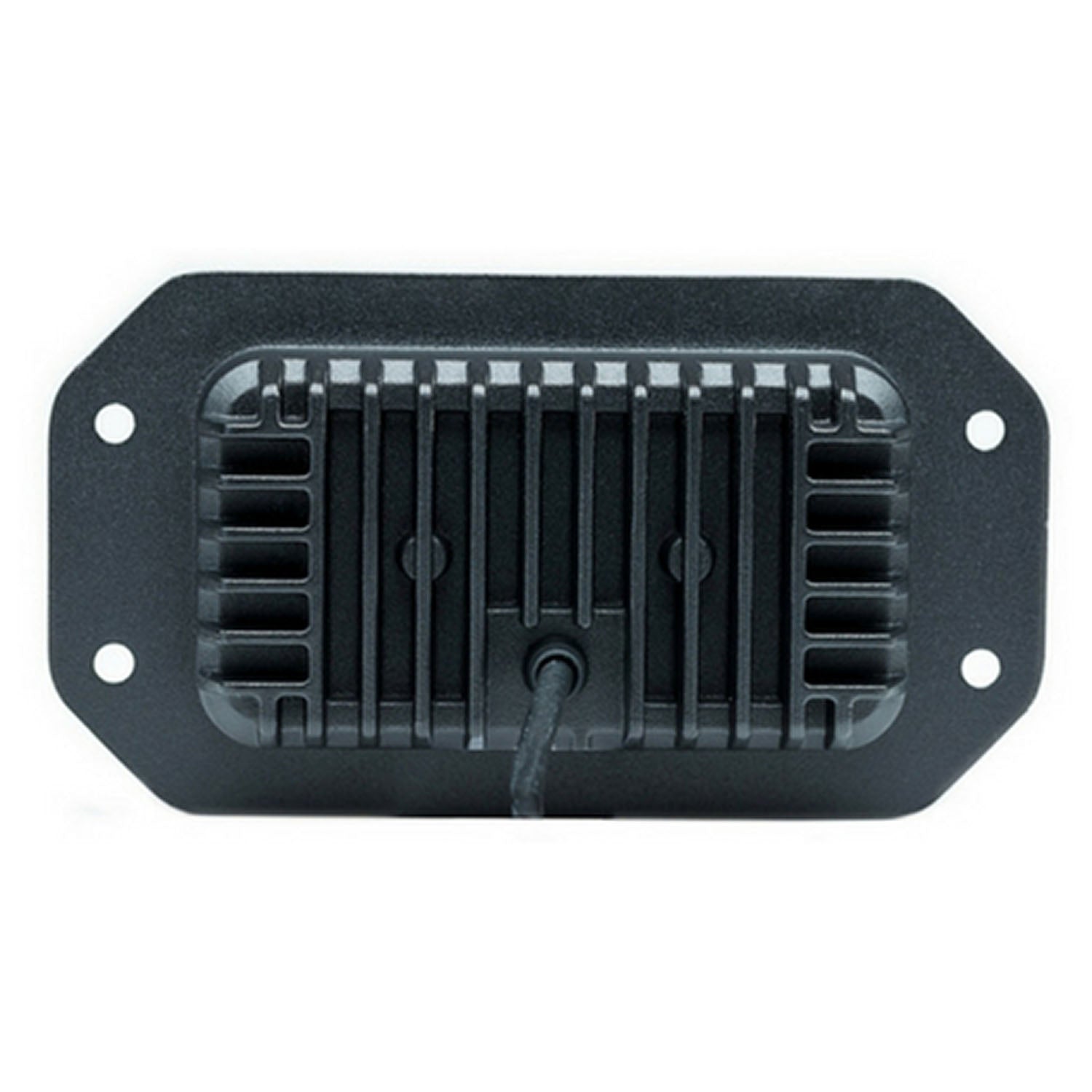 Hex Carbine Flush Mount Rectangular 6 Inch LED Floodlight Back View