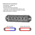 Brake Light Z-6 TIR LED Surface Mount Warning Light Head Back Angle