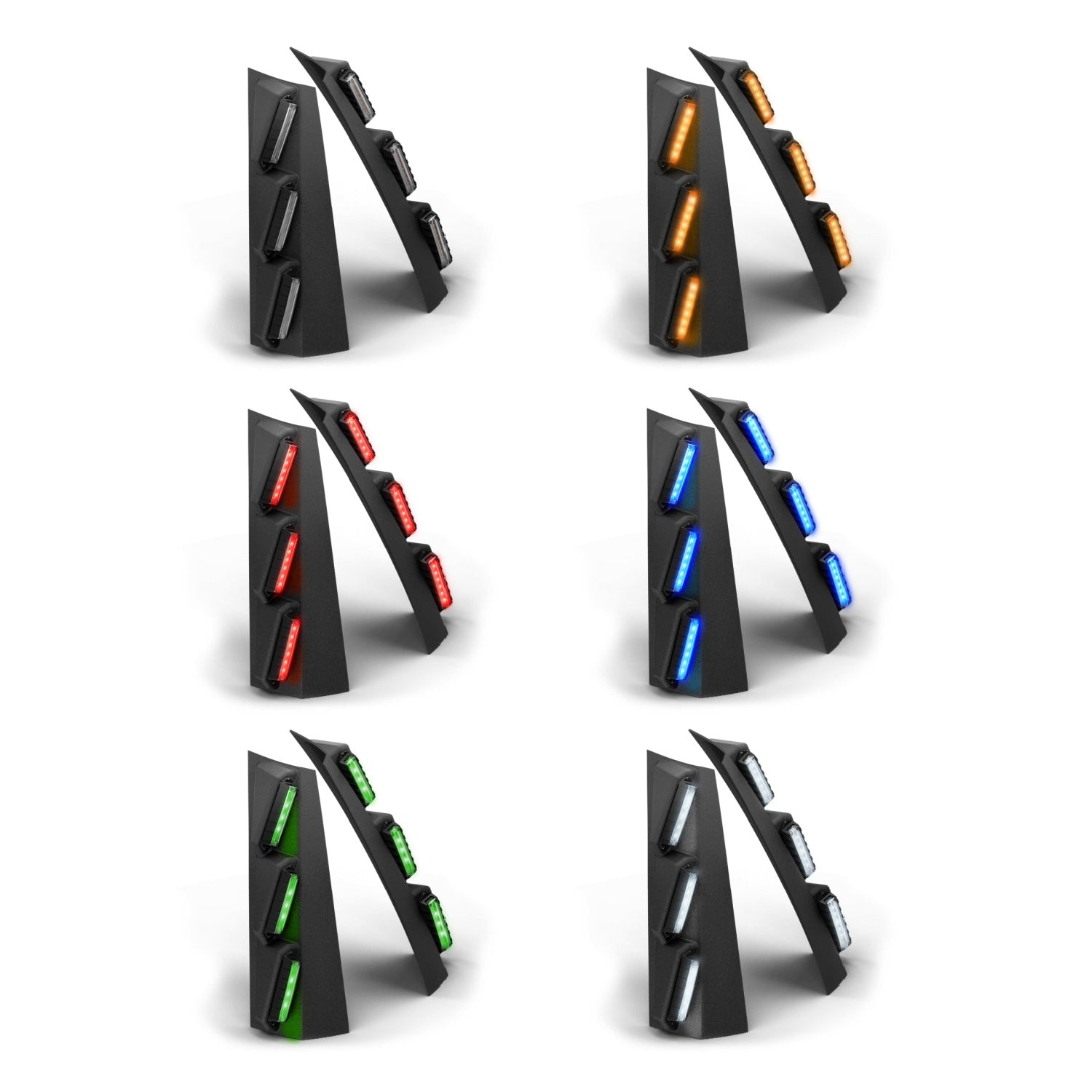 Feniex Quantum 2.0 Pillar Mount Colors