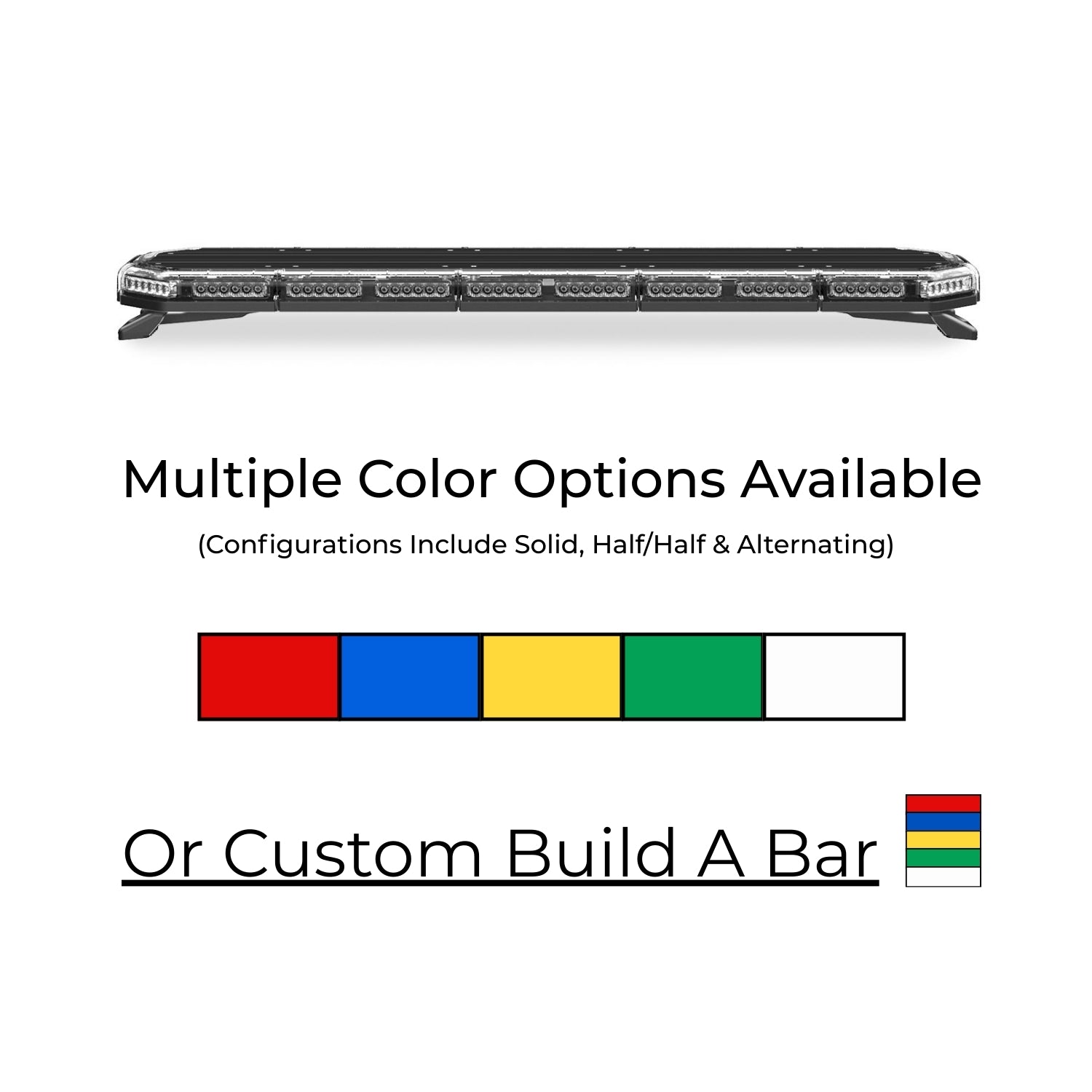 K-Force 47 TIR Full Size LED Light Bar Color