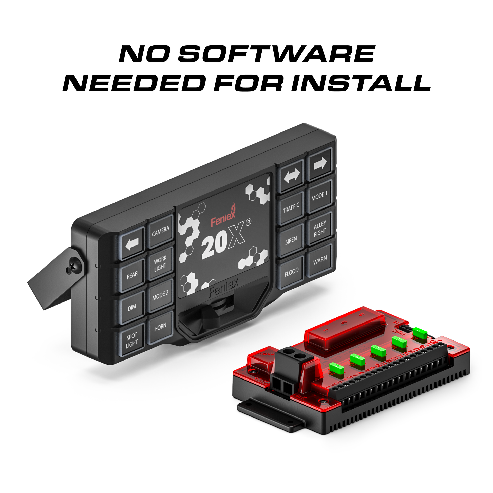 Feniex 20X Controller No Software