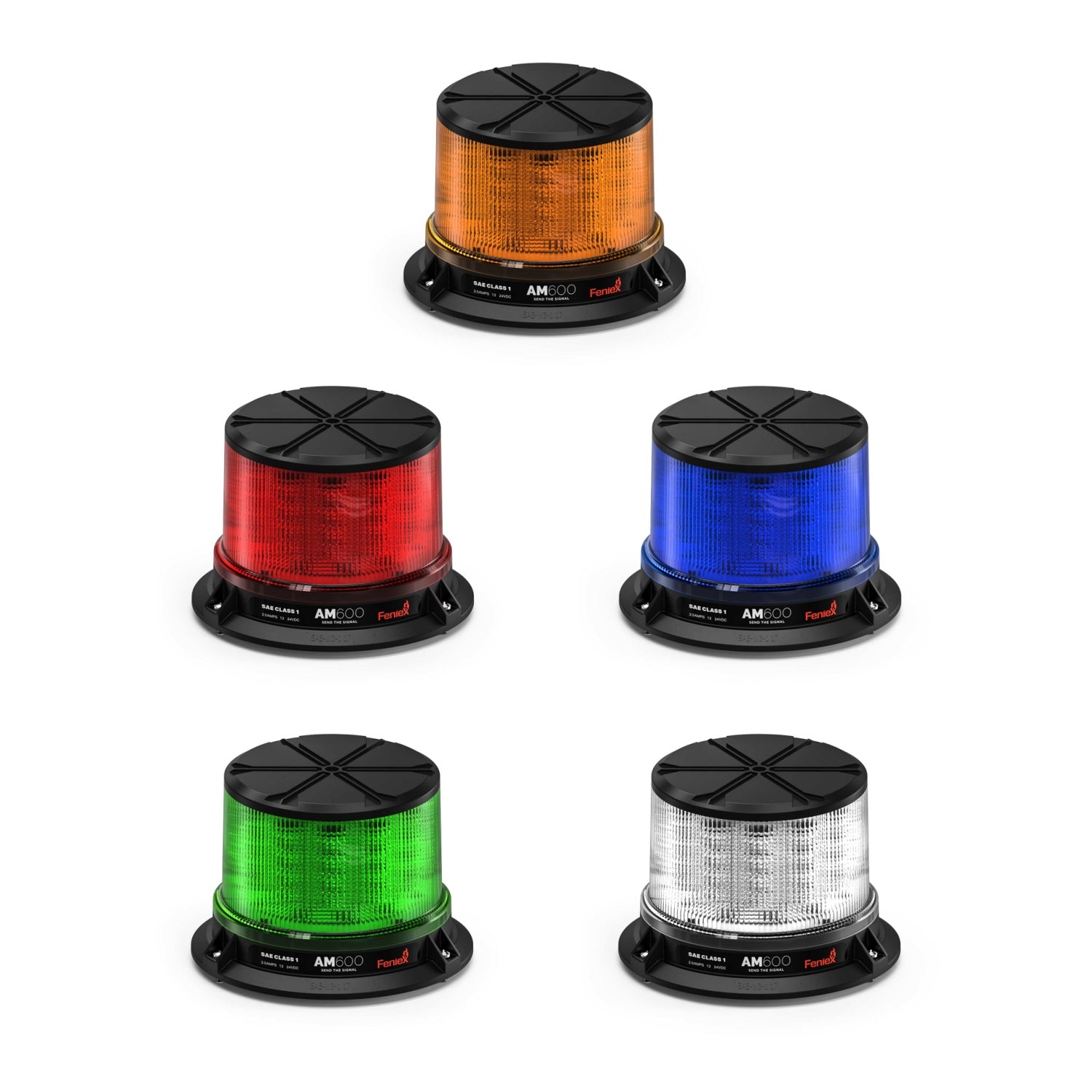 Feniex AM600 LED Beacon Colors