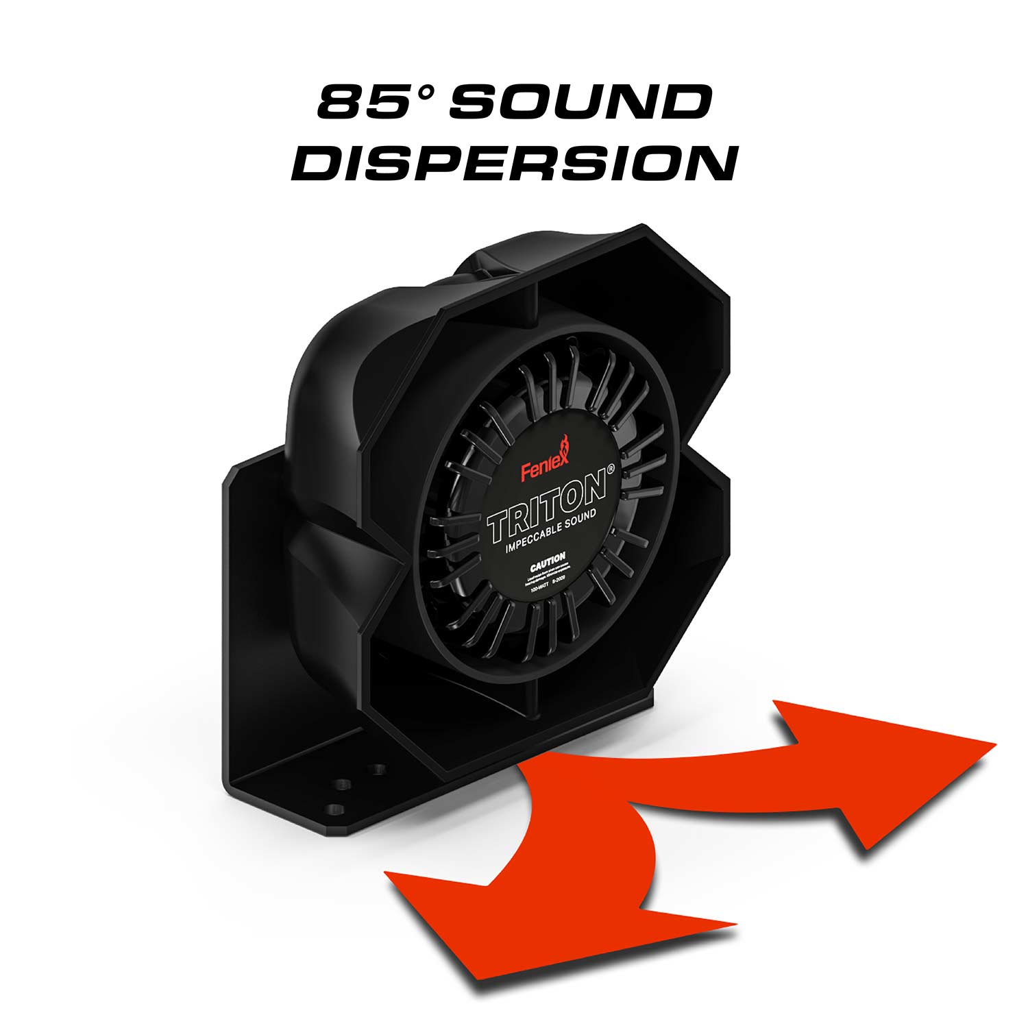 Feniex Triton 100-Watt Speaker Dispersion