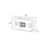 Marine Micro Carbine Off Road LED Surface Mount/Work Light Back Mount
