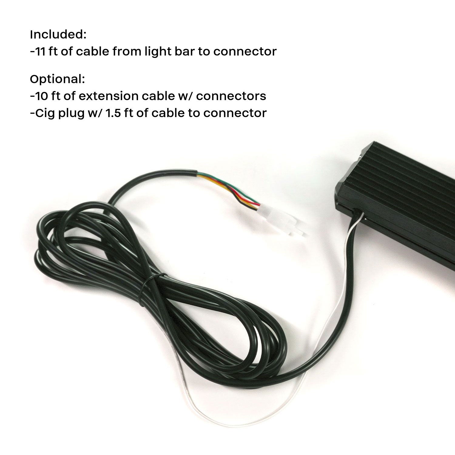 MultiColor Virtue-4 Linear 4 Head LED Dash Light Cables