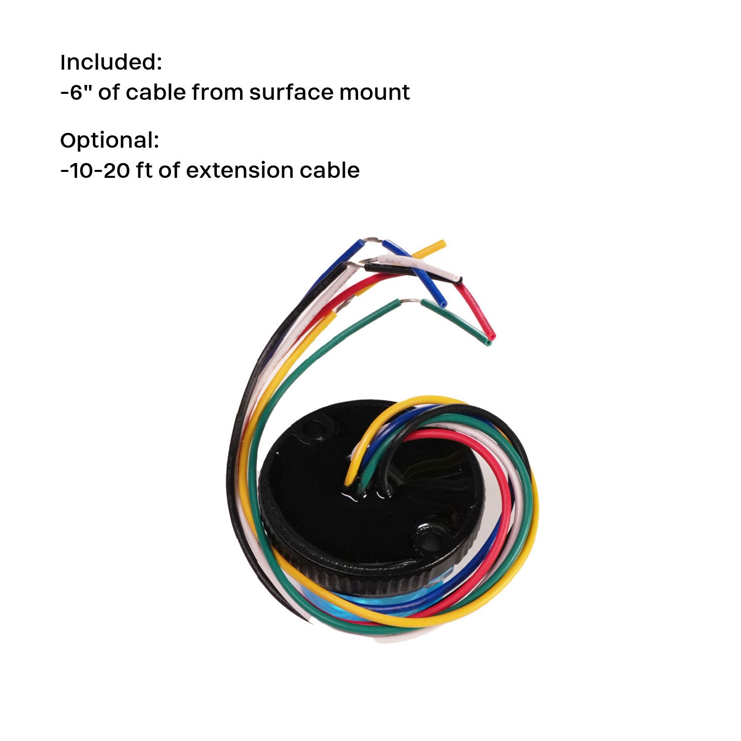 Flare 12 LED Hideaway Surface Mount Light Cables