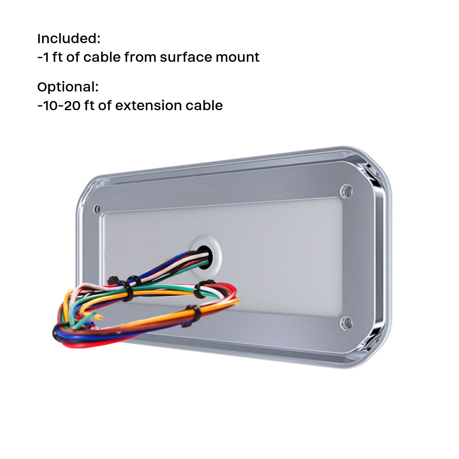 Alpha 7x3 LED Surface Mount Cabling