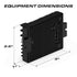 Feniex 4x 4 Output Flasher Dimensions