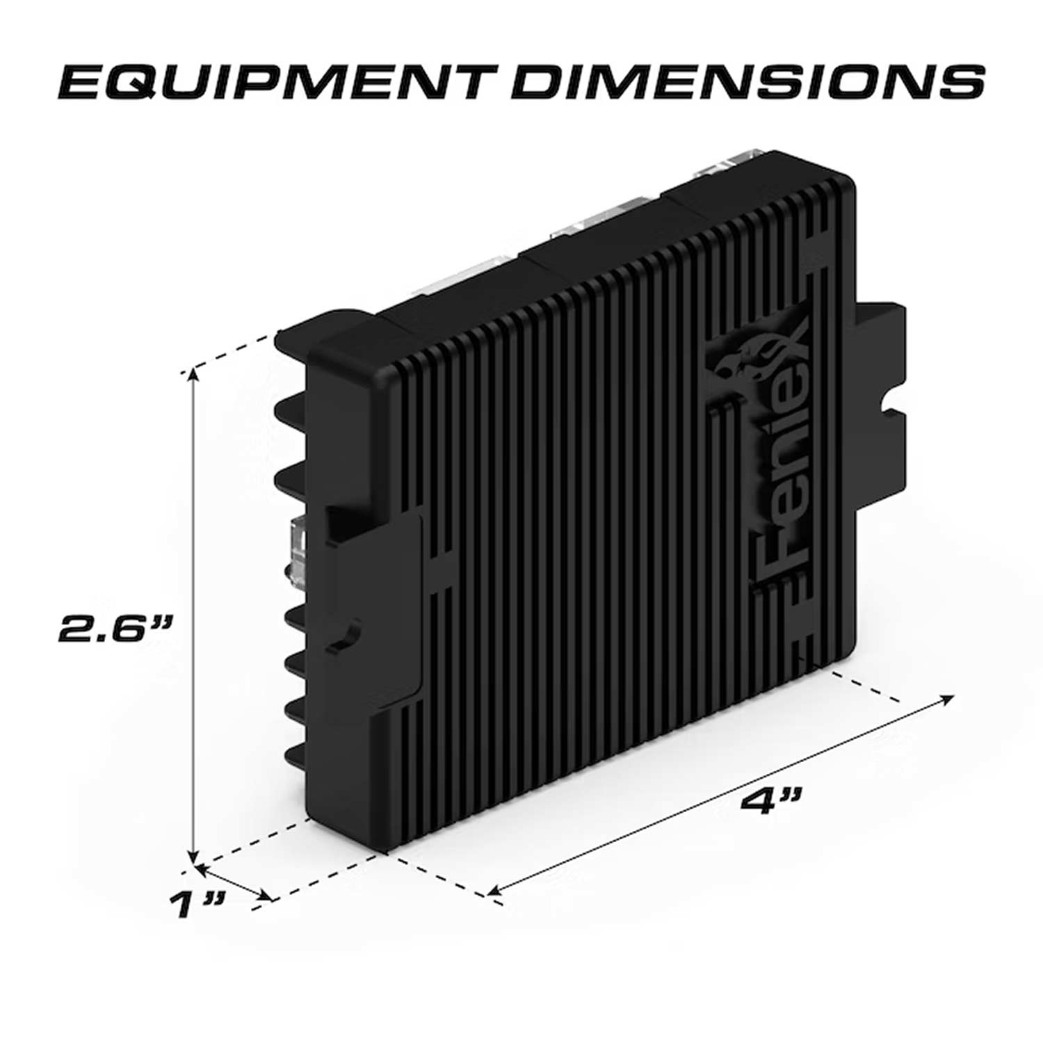 Feniex 4x 4 Output Flasher Dimensions