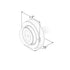 Flare 12 LED Hideaway Surface Mount Light Dimensions