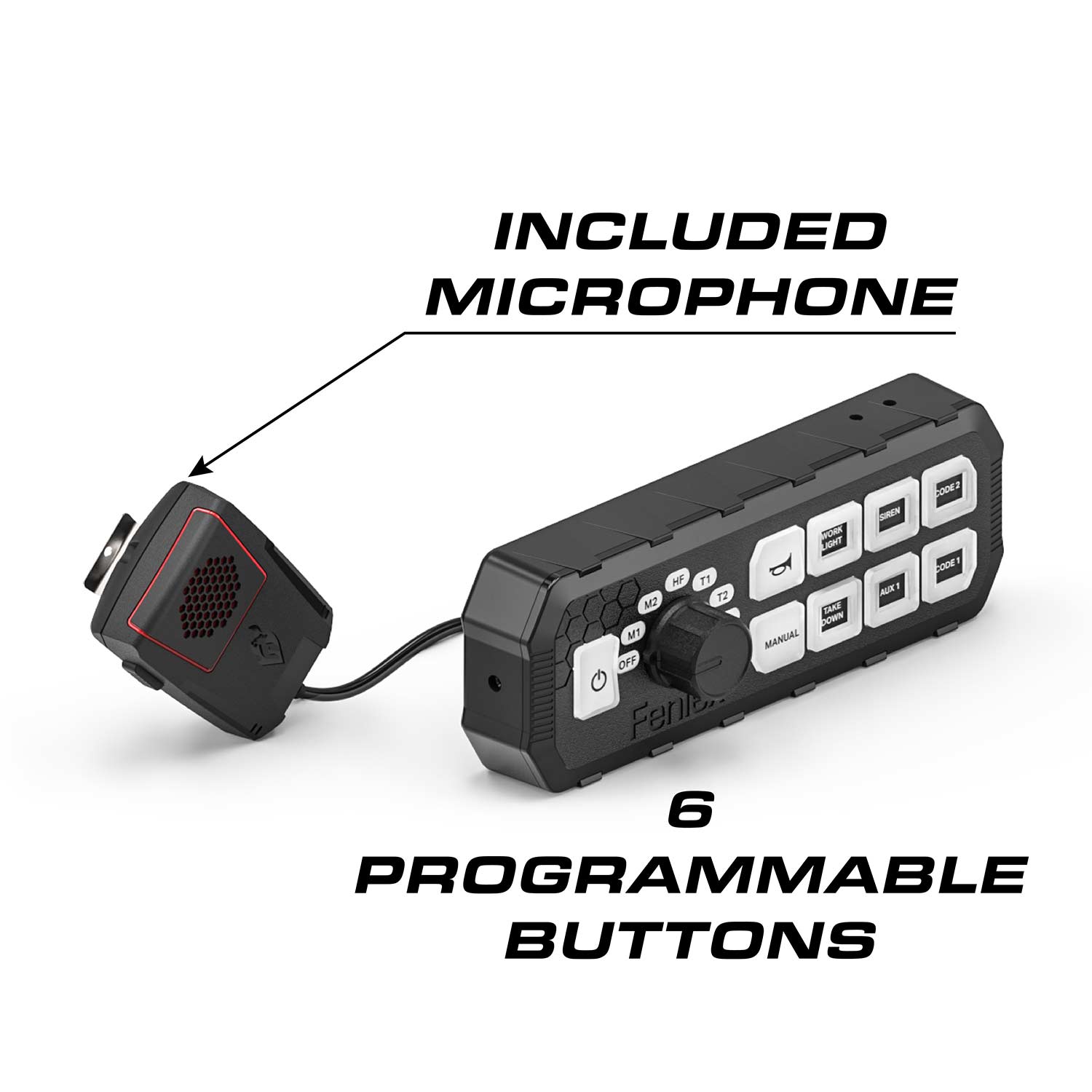 Feniex Typhoon 200 Watt Siren Full Function Controller