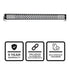 Dual Carbine Hybrid Off Road 30 Inch LED Light Bar Angle