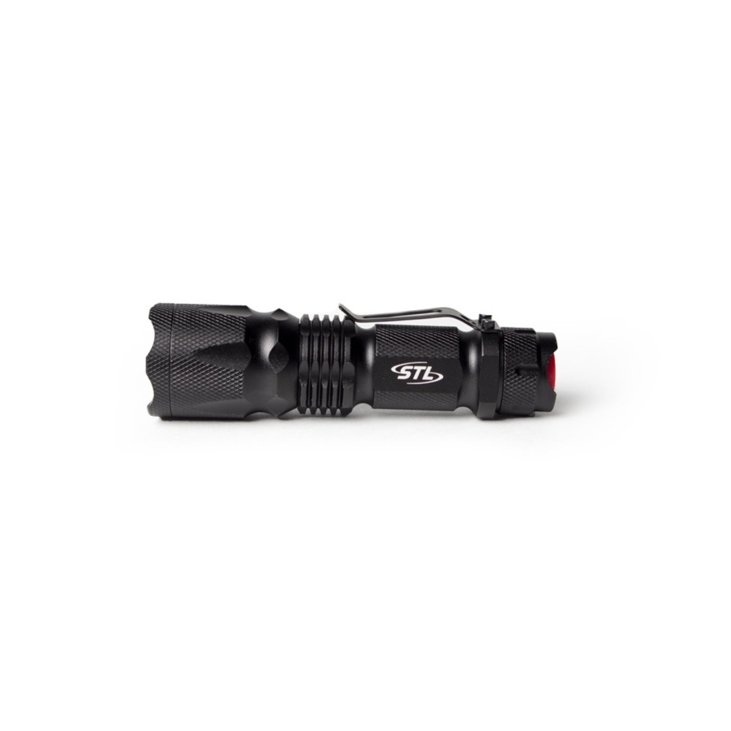 Retractable Focus-Beam LED Flashlight Side