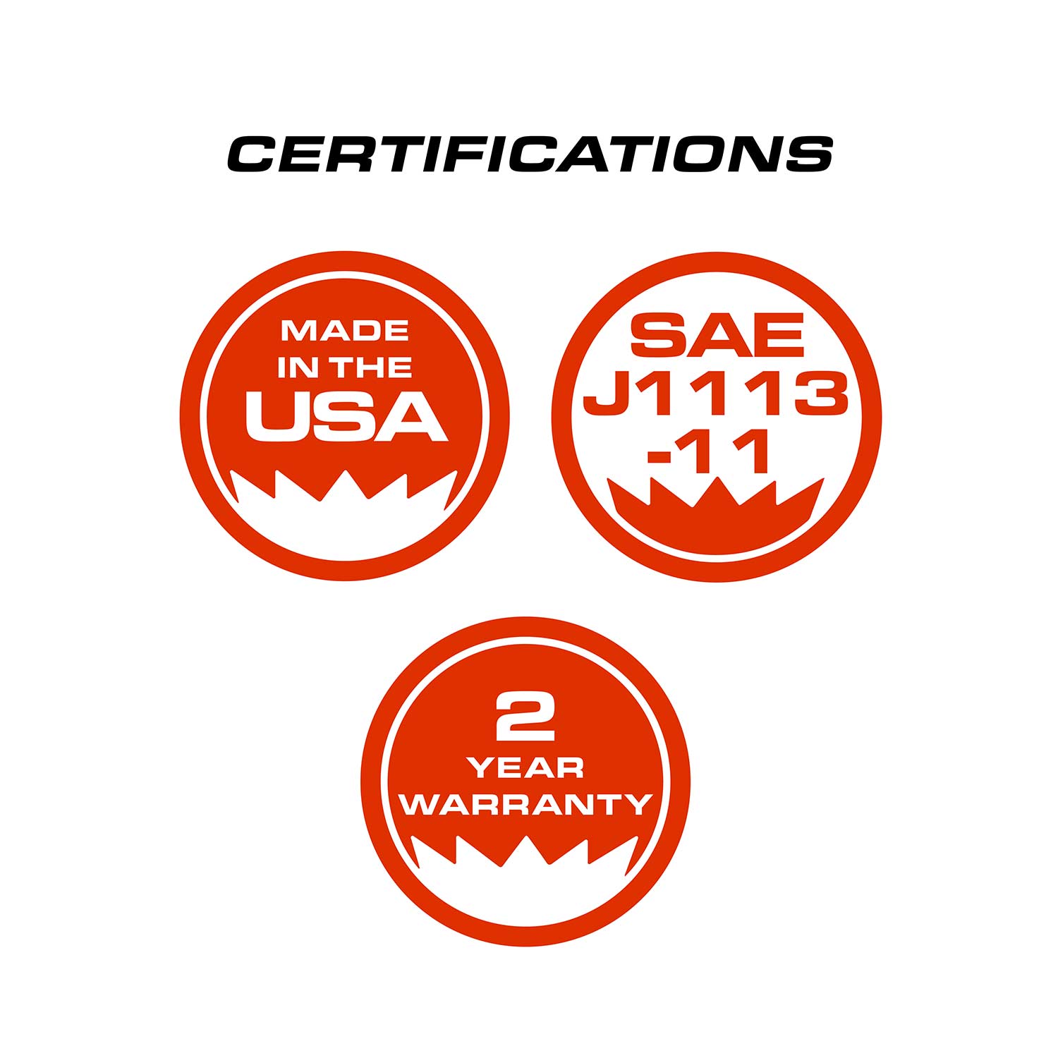 Feniex 4200 DL Controller Certifications