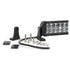 Dual Carbine Warning Off Road 20 Inch LED Light Bar Brackets