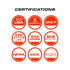 Feniex Q Series Under Mirror Puck Light Certifications