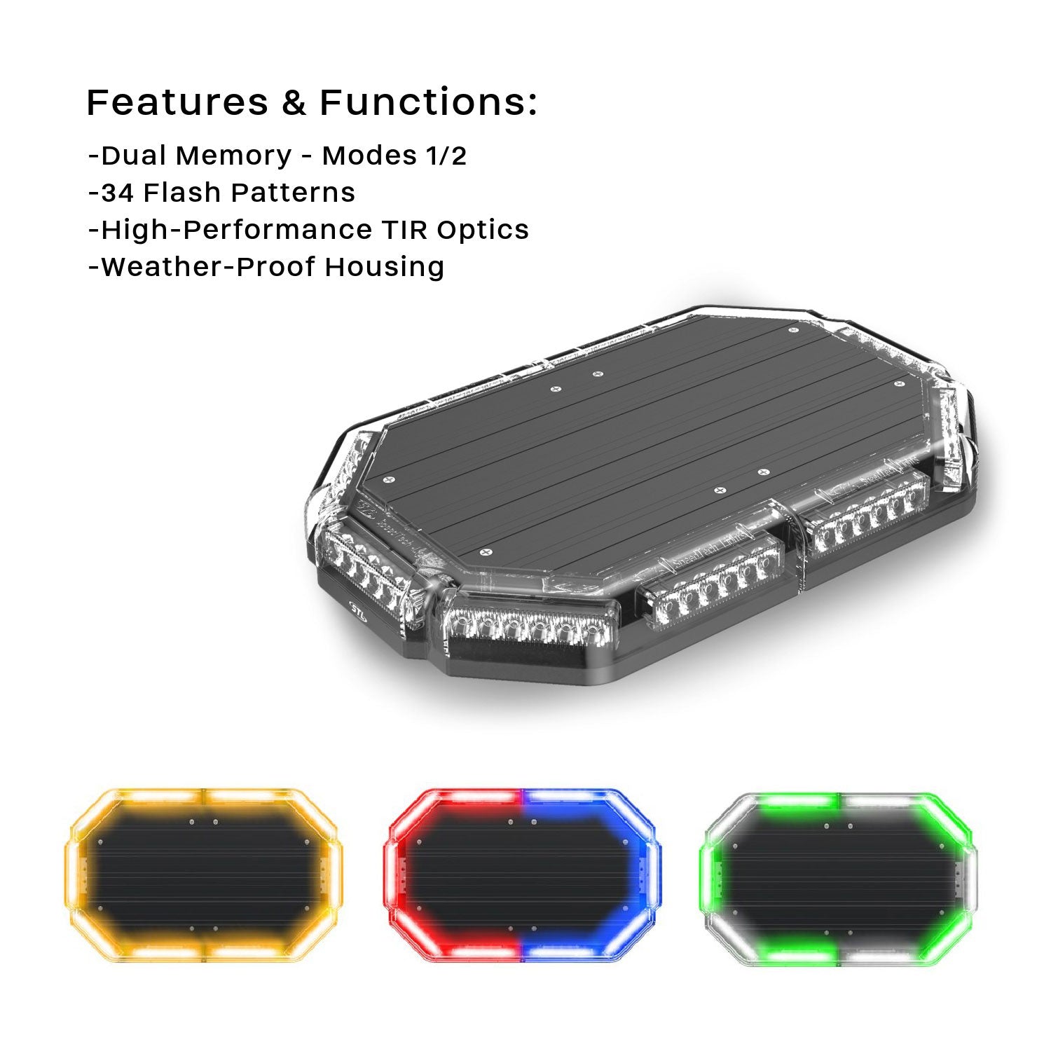 K-Force 18 TIR LED Mini Light Bar Features