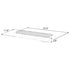 MultiColor K-Force 27 Linear LED Mini Light Bar Dimensions