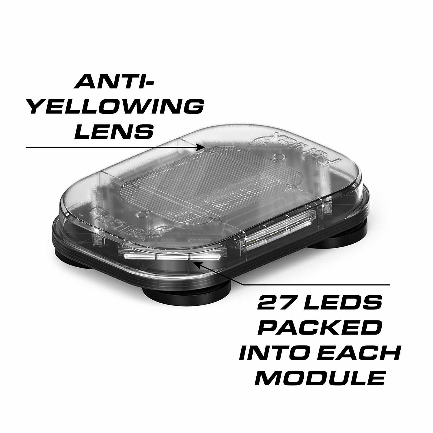 Feniex Quantum 2.0 12" Mini Light Bar Lens