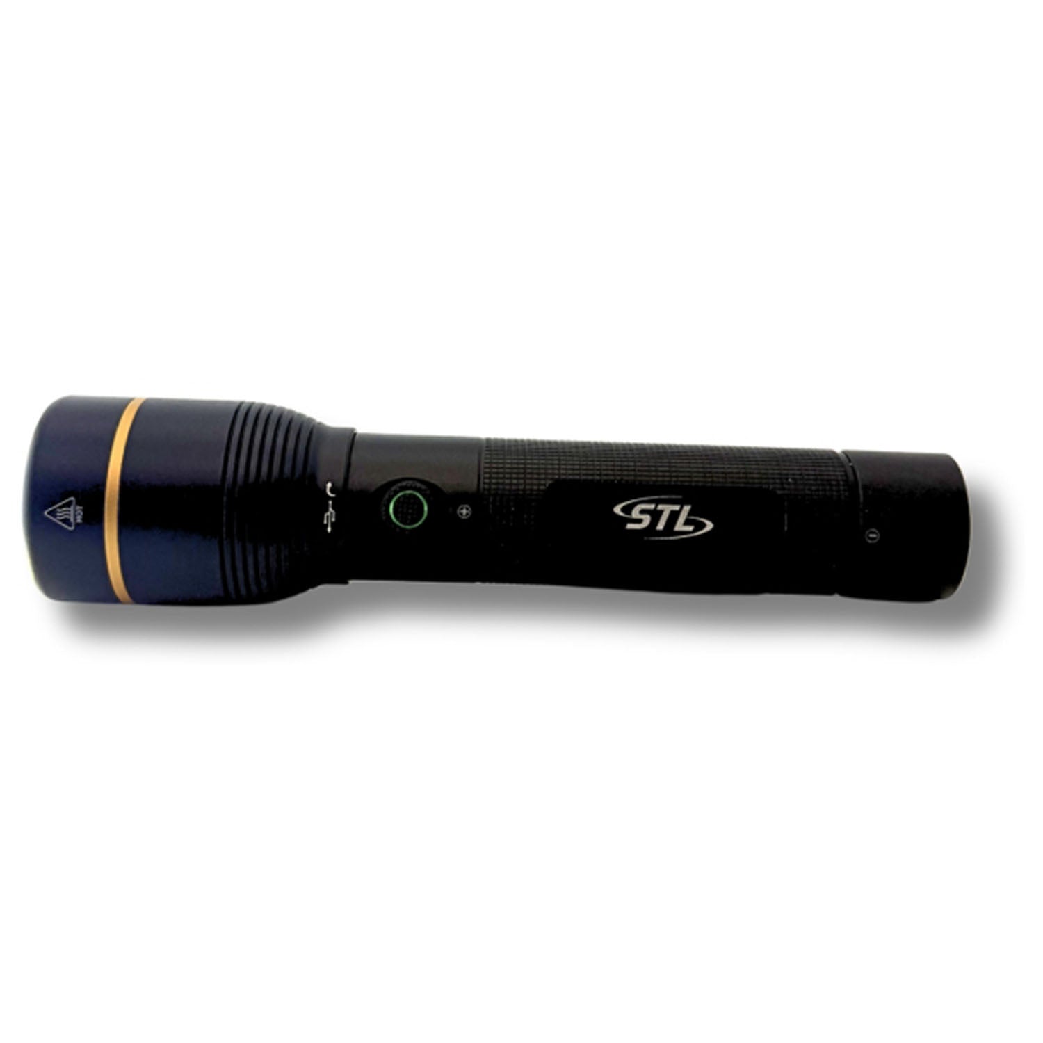 Focus-Beam CREE LED Flashlight On
