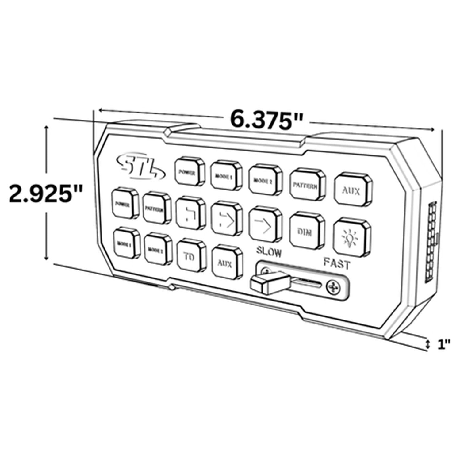 GranDirect Control Switch Box Back Angle